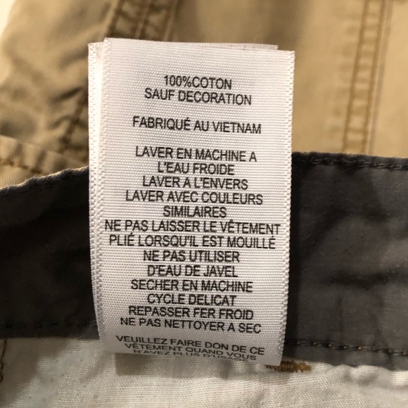 Boys Levis Khaki Cargo Shorts - Picture 8 of 13